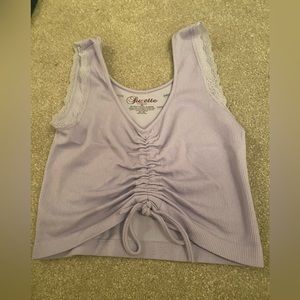 Purple tank top